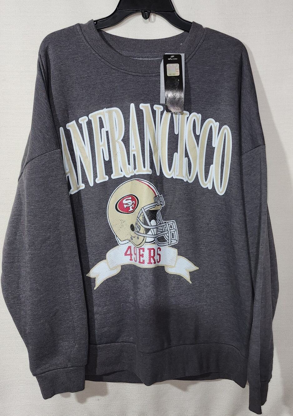 San Francisco 49ers men's Sweatshirt size Large NWT